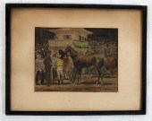 LEE TOWNSEND: JOCKEYS & HORSE