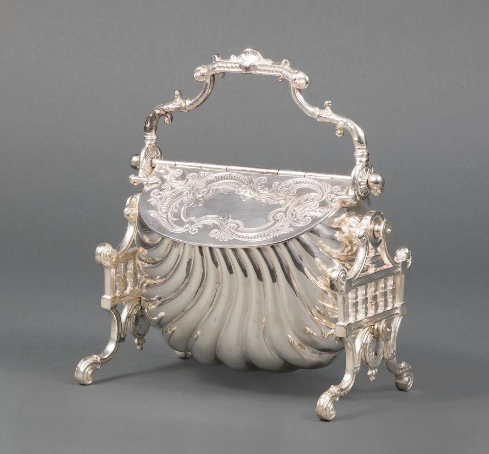 LEE & WIGFALL SILVERPLATE BISCUIT