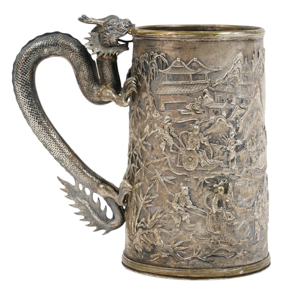 LEECHING CHINESE EXPORT SILVER