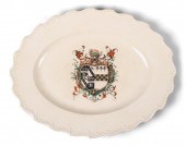 LEEDS CREAMWARE ARMORIAL SMALL