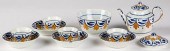 LEEDS PEARLWARE TEA SERVICELee