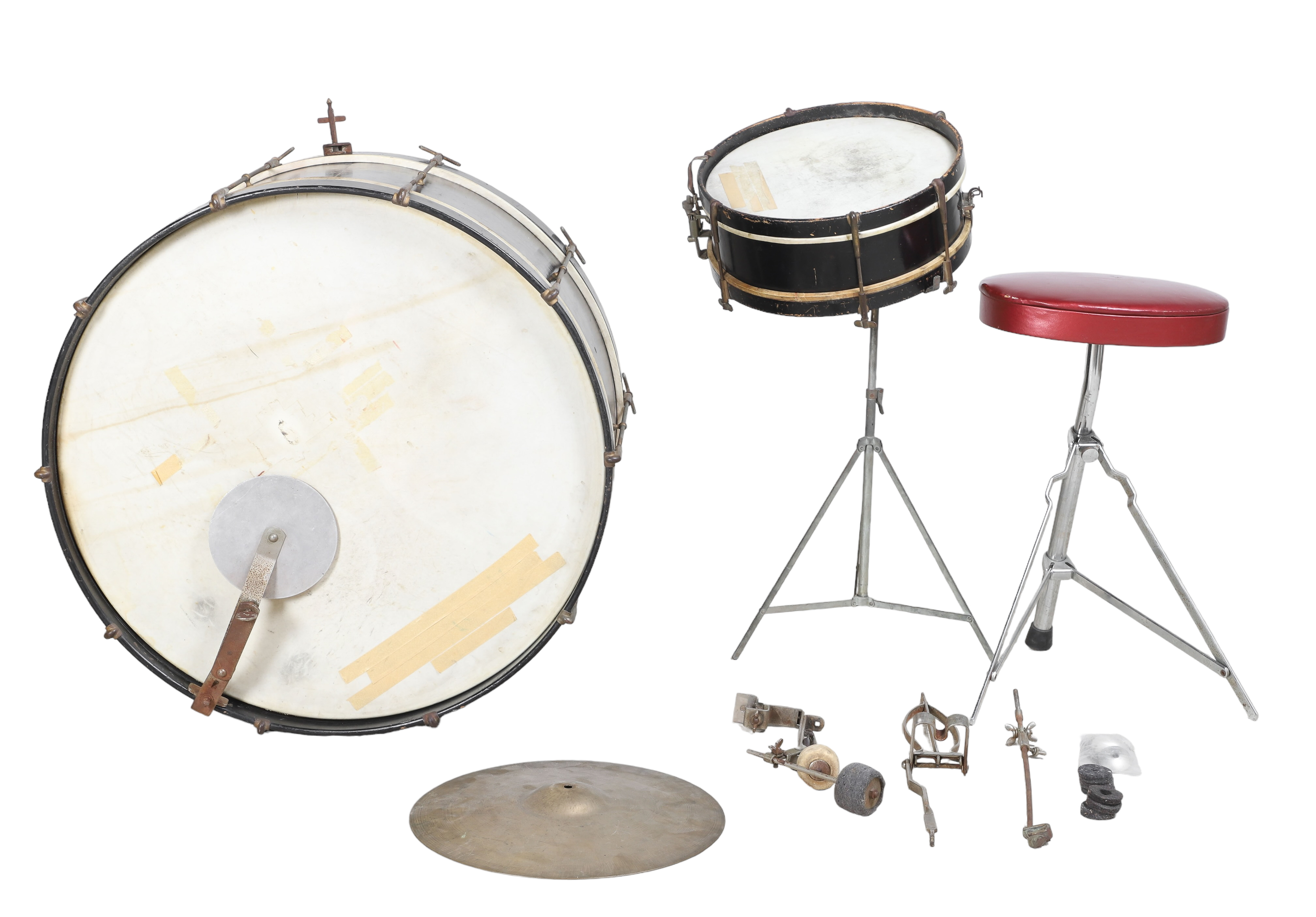Leedy drum set, including bass,
