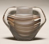 Leerdam Unica art glass vase b