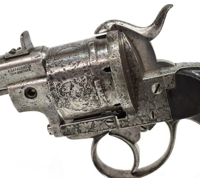 LEFAUCHEUX LONG BARREL PISTOL &