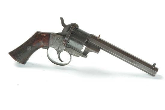 LEFAUCHEUX REVOLVER.  Pinfire  12mm