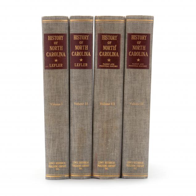 LEFLER, HUGH T. HISTORY OF NORTH
