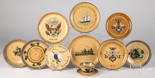 LEFT HANDED RUSSELL HENRY STONEWARE