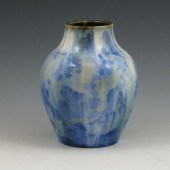 Leftwich Pottery vase with exc