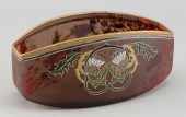 LEGRAS ART GLASS BOWL FIRST QU