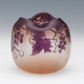 LEGRAS CAMEO CARVED ENAMELED C