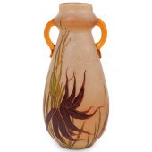 LEGRAS CAMEO GLASS VASEDESCRIP