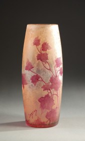 LEGRAS FRENCH CAMEO GLASS VASE