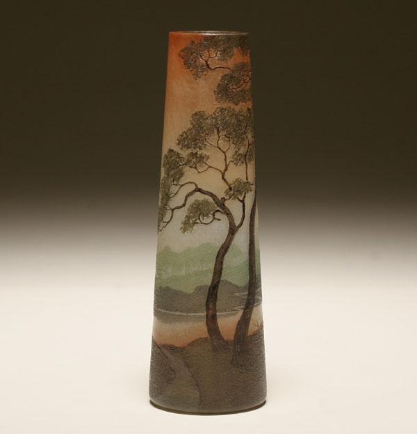 Legras French Nouveau art glass