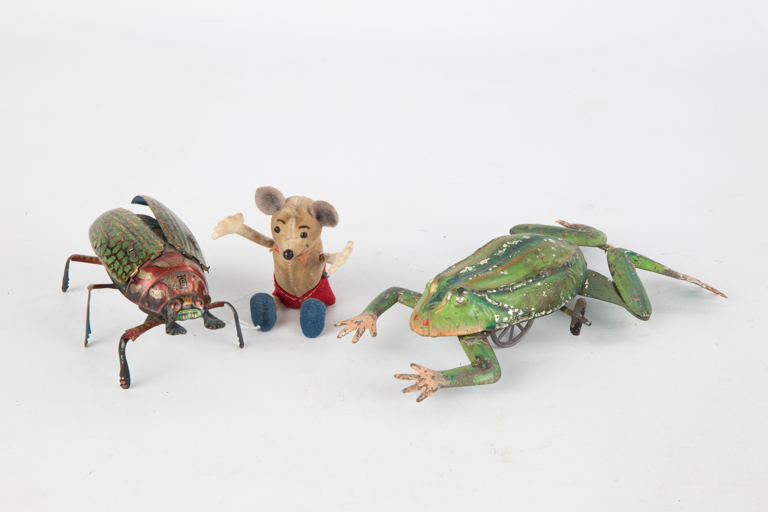 LEHMAN BEETLE, SCHUCO MOUSE AND TIN