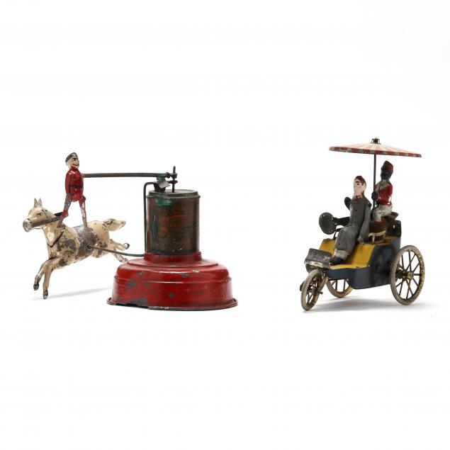 LEHMANN ANTIQUE TIN LITHO WIND UP