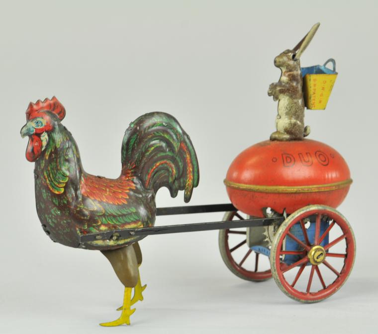 LEHMANN DUO Germany rooster and