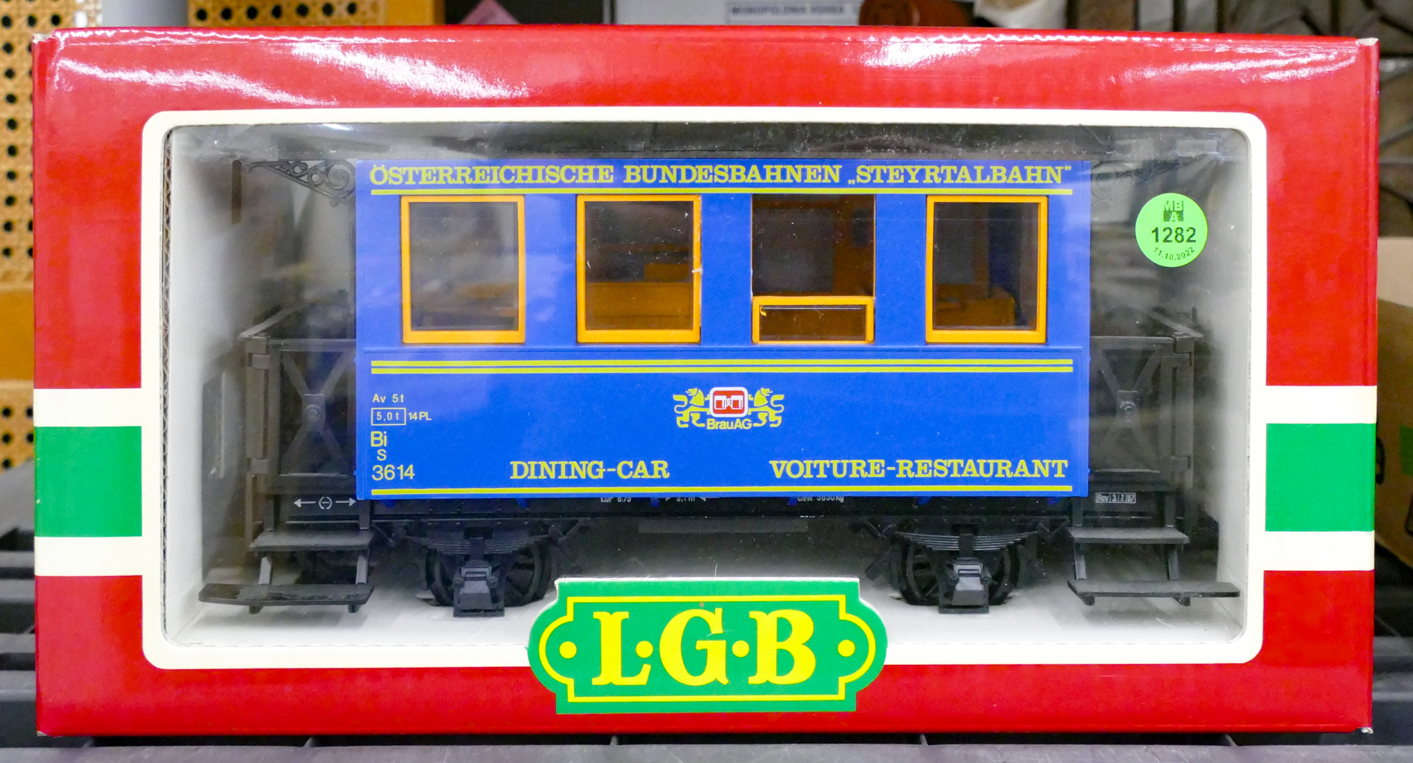 Lehmann LGB OBB Speisewagen Blue