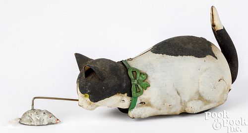 LEHMANN TIN WIND-UP NINA CAT WITH