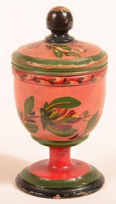 LEHNWARE COVERED SAFFRON CUP.L