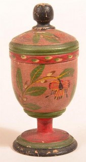 LEHNWARE COVERED SAFFRON CUP.L