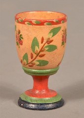 LEHNWARE TURNED WOOD FOOTED EG