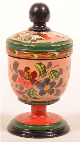 LEHNWARE WOOD COVERED SAFFRON