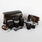 Leica Camera Set c.1970 Leicfl