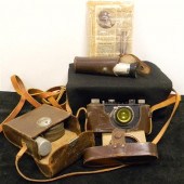 Leica camera  with attachement