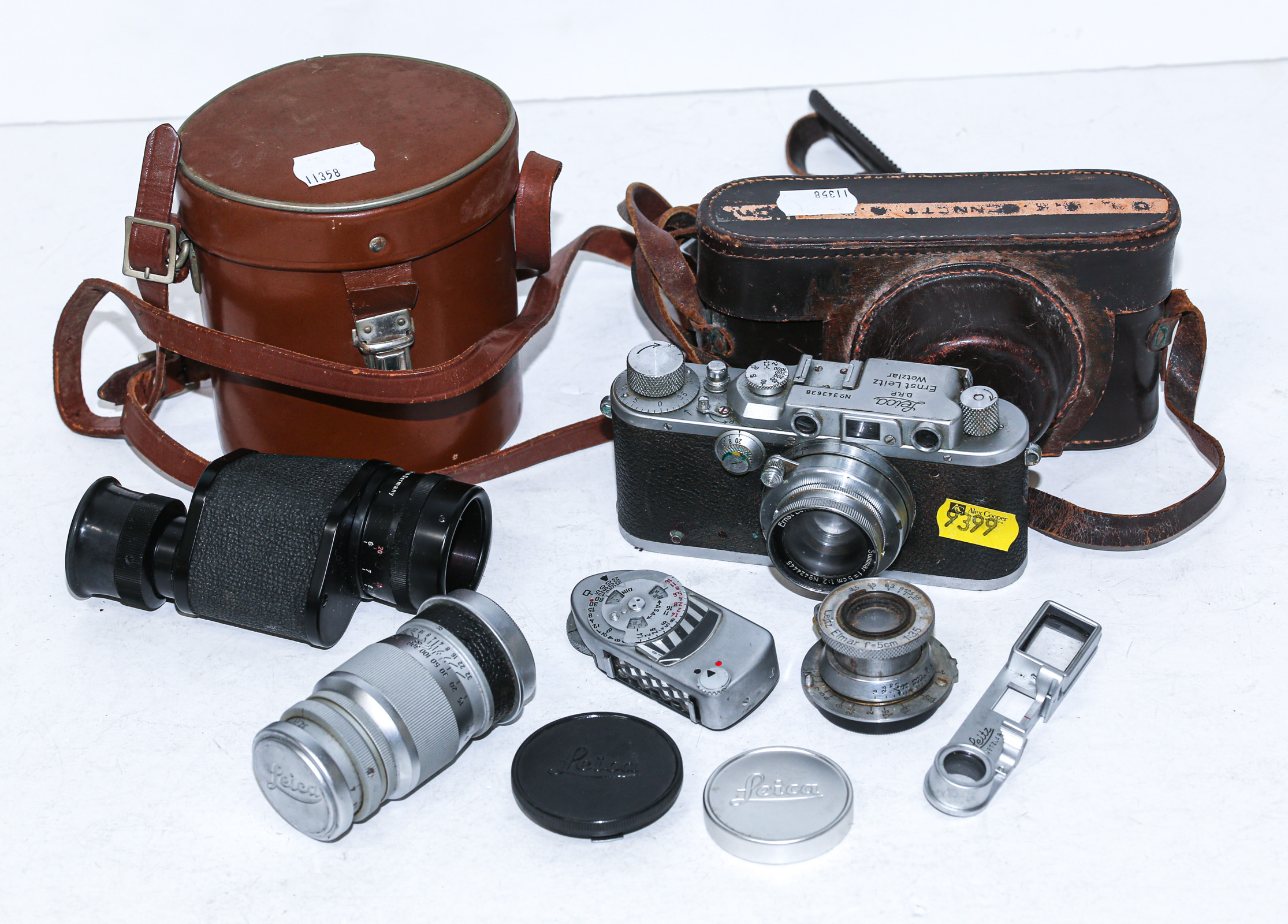 LEICA D.R.P. CAMERA WITH NUMEROUS