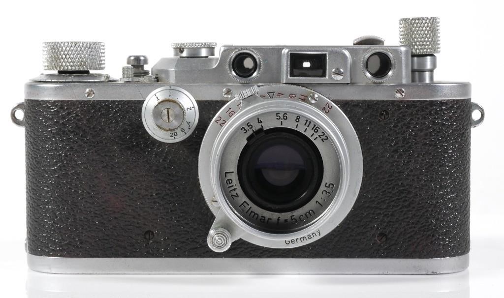 LEICA IIIA CAMERA, 50MM ELMAR LENS,