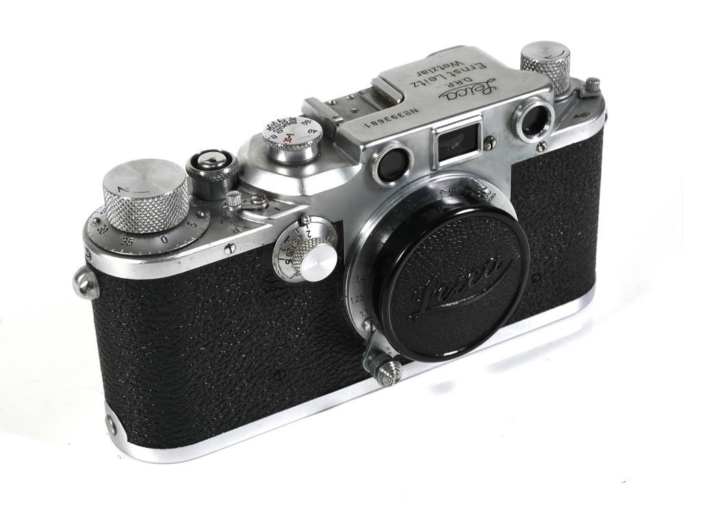 LEICA IIIC CAMERA, 50MM ELMAR LENS,