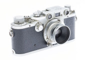 LEICA IIIC CHROME WW II ERA CA