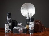 LEICA IIIF 35MM CAMERA WITH LE
