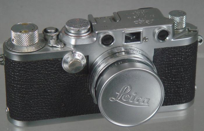 Leica IIIf rangefinder camera, No