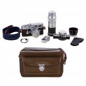 LEICA M 3 CAMERA, LENSES, ACCE