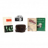 LEICA, M-3 CAMERA WITH F5 LENS