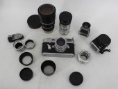 LEICA M3 CAMERA WITH TELYT LEN