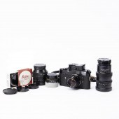 LEICA M4 BLACK PAINT CAMERA, 4