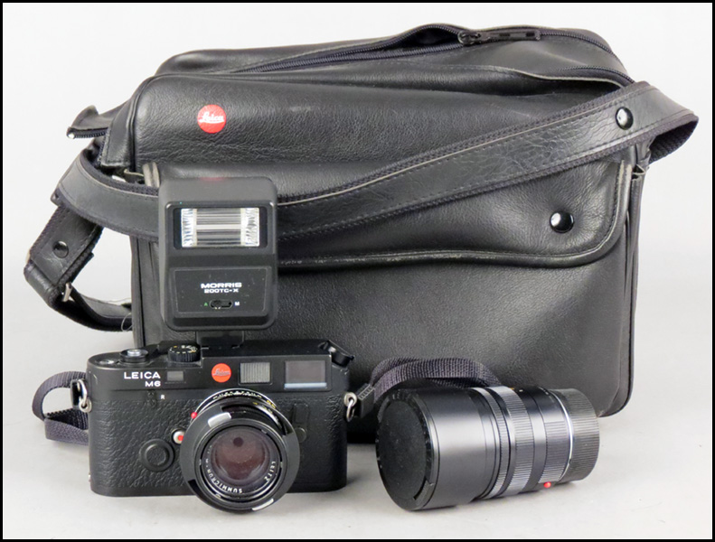 LEICA M6 CAMERA 6MBH. Together with