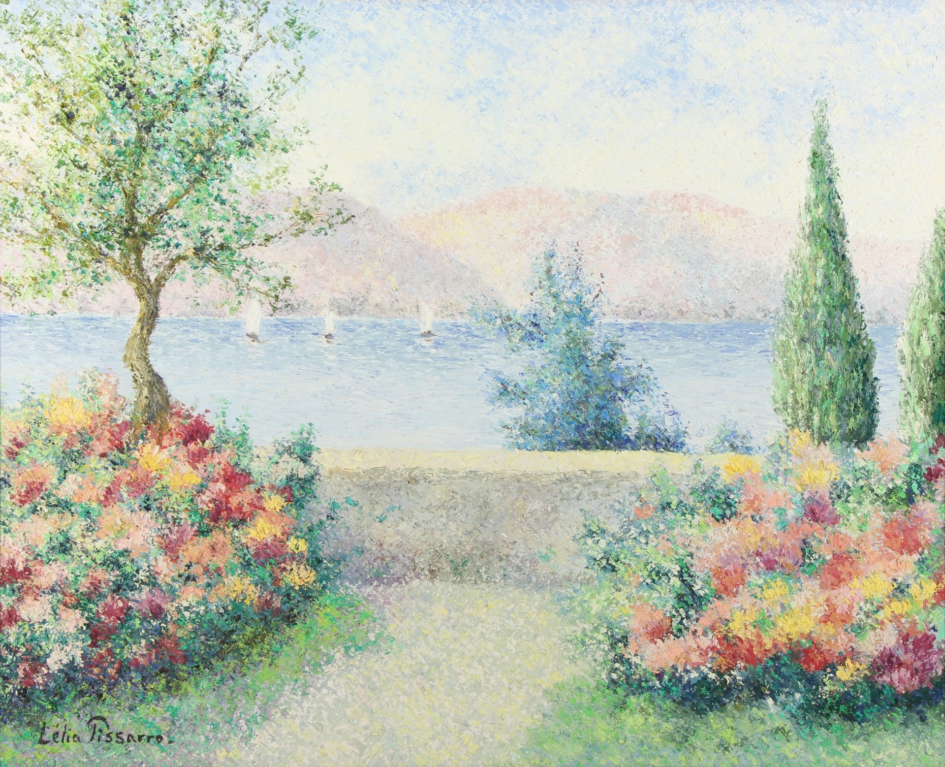 LELIA PISSARRO (FRENCH, B. 1963).
