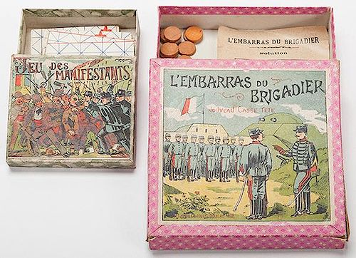 L'EMBRARRAS DU BRIGADIER, JEU DES
