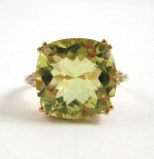 LEMON CITRINE AND FOURTEEN KAR