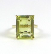 LEMON CITRINE AND FOURTEEN KAR