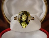 LEMON QUARTZ, DIAMOND AND FOUR