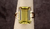 LEMON QUARTZ, DIAMOND AND FOUR