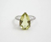 LEMON TOPAZ, DIAMOND AND FOURT