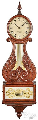 LEMUEL CURTIS BANJO CLOCK<br>L