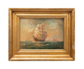 LEMUEL ELDRED MARITIME SCENE O