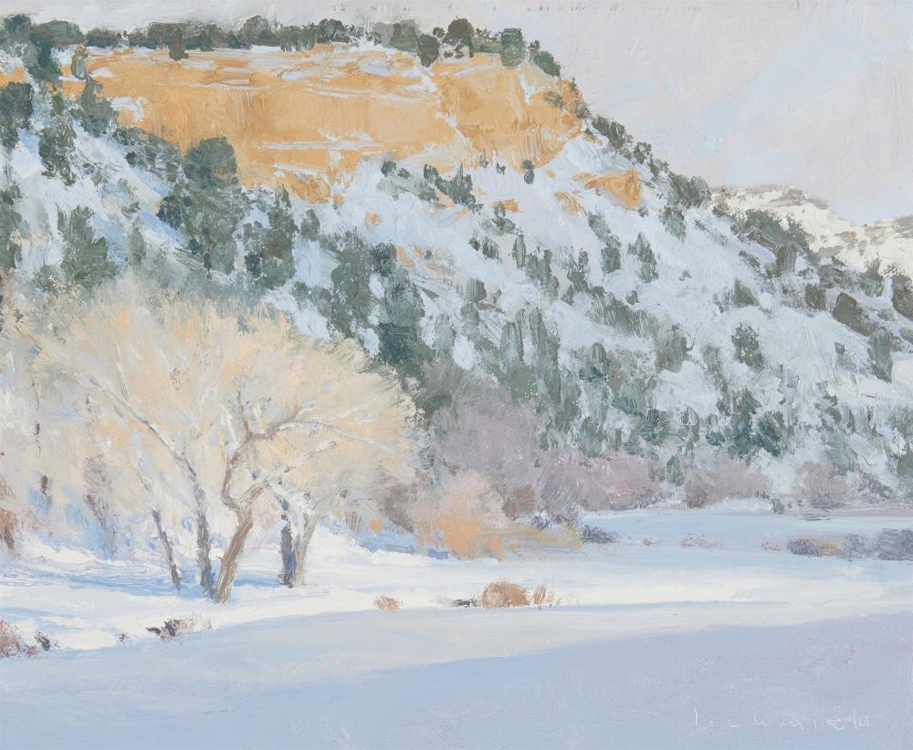LEN CHMIEL, (B. 1942), "A CREEK