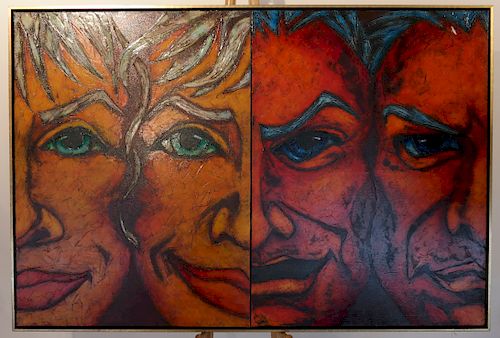 LENA: ABSTRACT OF STING & WIFE -